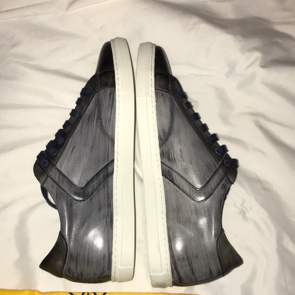 Undandy Italian Hand Made Patina Shoes Leather - Picture 2 of 4